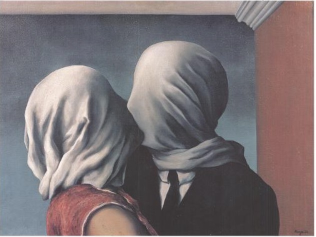 The Lovers II, 1928 by Rene Magritte