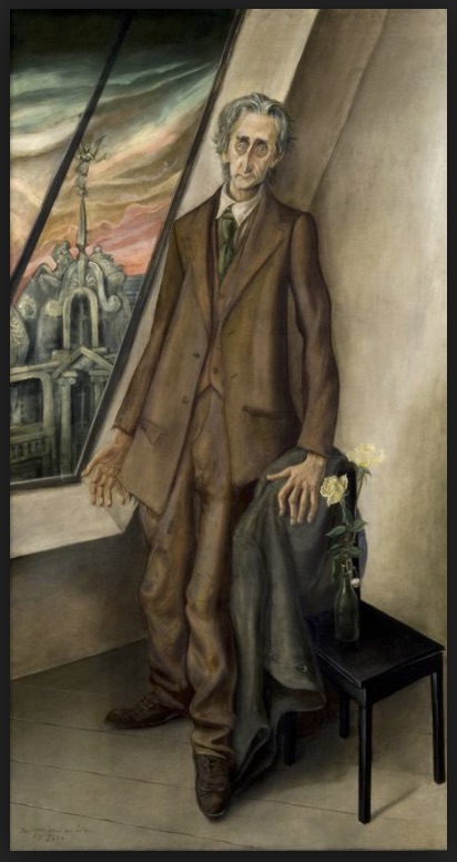Portrait of Poet Ivar von Lücken, 1926 by Otto Dix
